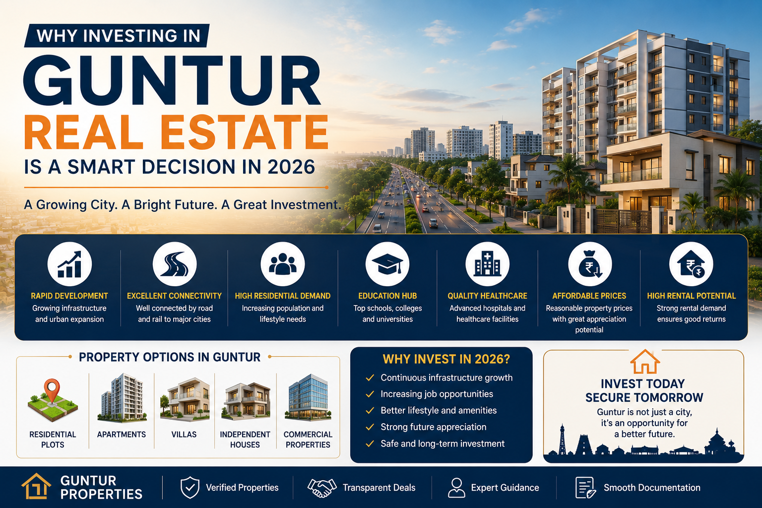 Why Investing in Guntur Real Estate is a Smart Decision in 2026
