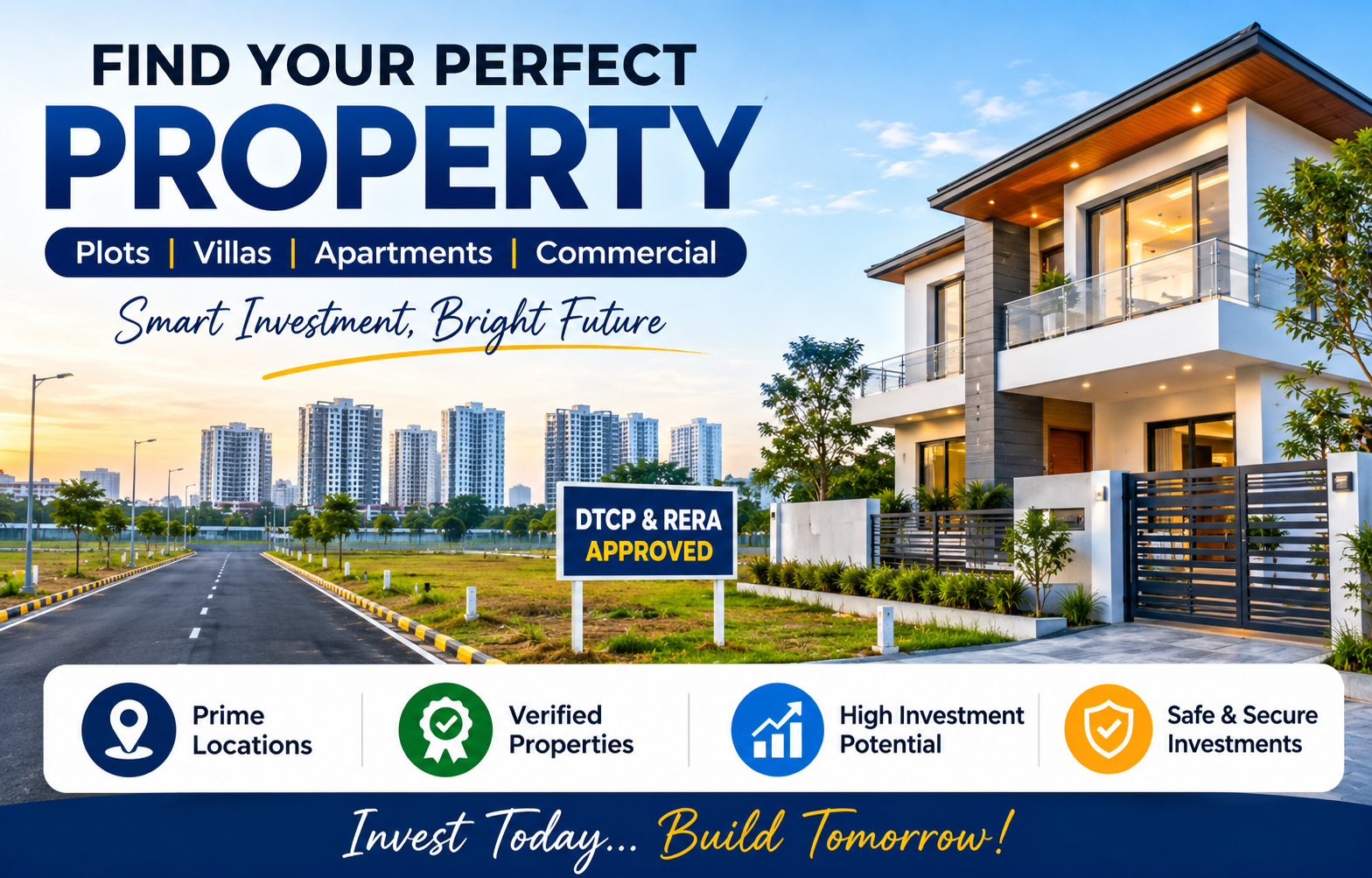 Residential Plot Prices Rise Across Amaravati Region