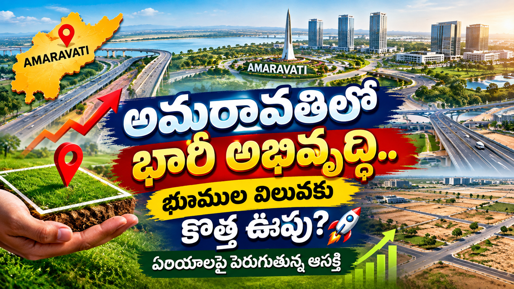 అమరావతిలో భారీ అభివృద్ధి.. భూముల విలువకు కొత్త ఊపు? 🚀 | ఏరియాలపై పెరుగుతున్న ఆసక్తి
